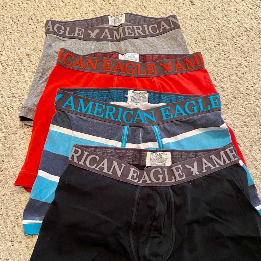 Bundle of 4 American Eagle boxer briefs